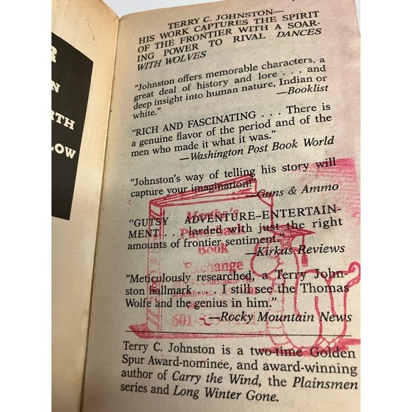 Western Vintage Book Lot of 7 70s 80s  Multiple Authors Slocum Gunsmith Borland - Picture 11 of 15